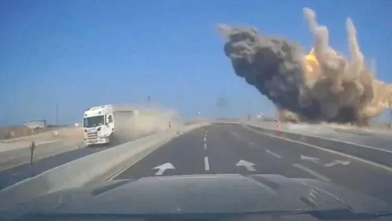 Kamera në makinë kap sulmin iranian mbi Izraelin, momentet alarmuese