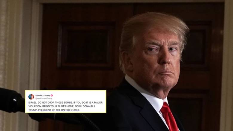 Trump i bën thirrje Izraelit: Mos hidhni bomba