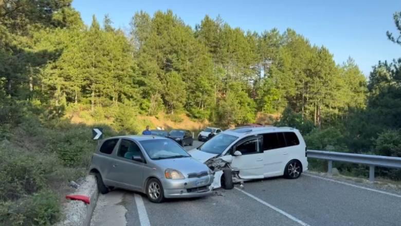 Aksident në rrugën Pukë–Shkodër plagosen dy persona (FOTO)