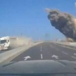 Kamera në makinë kap sulmin iranian mbi Izraelin, momentet alarmuese
