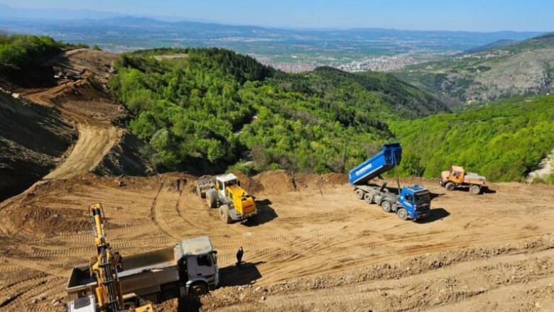 Po vazhdojnë punimet për rrugën Prizren–Tetovë, së shpejti pritet nisja edhe nga Maqedonia e Veriut